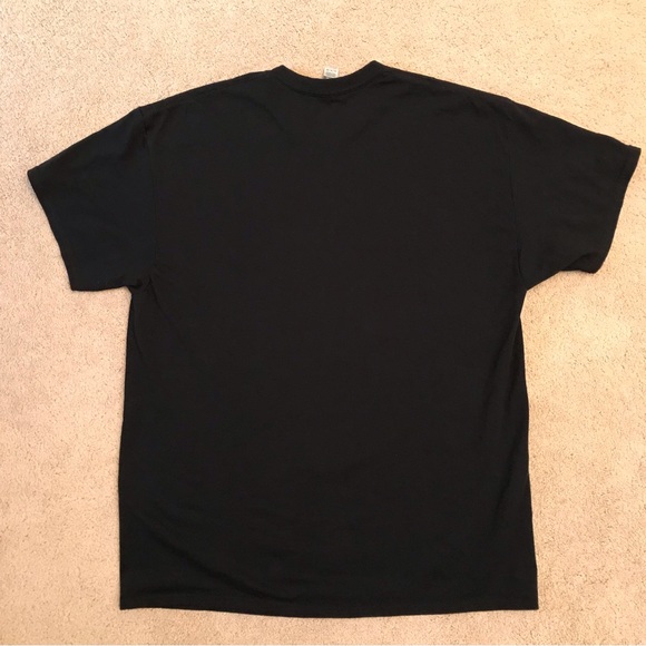 Animus Courage Wolf Graphic Tee Mens Size XL Black Purple - Picture 3 of 6